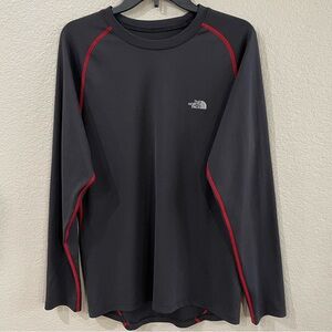 The North Face Men's Dark Gray Long Sleeve Tee